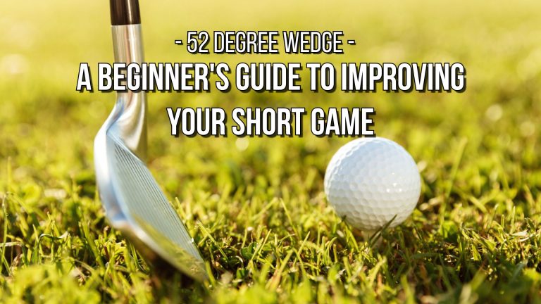 52 Degree Wedge: A Beginner’s Guide to Improving Your Short Game